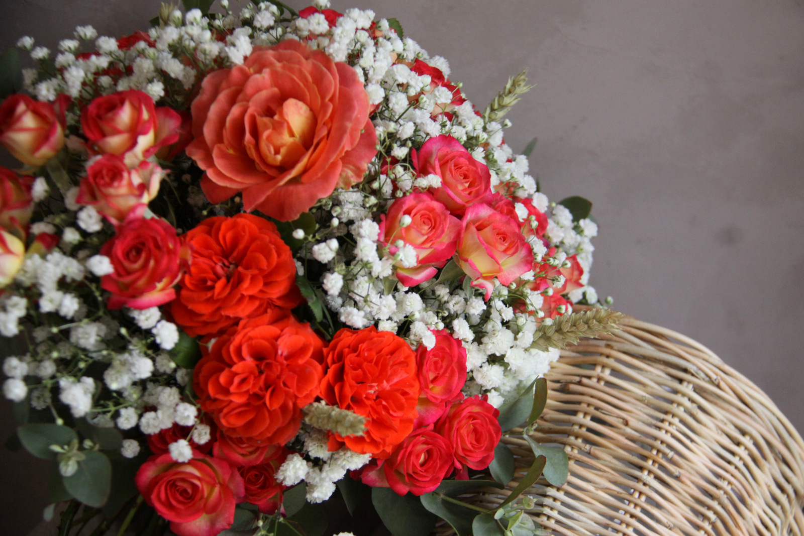 Bouquet-orange-Atelier-floral-La-Saladelle-Perpignan